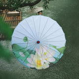 Maxbell Chinese Oiled Paper Umbrella Oriental Parasol for Photography Costumes Props Style D