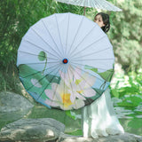 Maxbell Chinese Oiled Paper Umbrella Oriental Parasol for Photography Costumes Props Style D