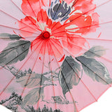 Maxbell Chinese Oiled Paper Umbrella Oriental Parasol for Photography Costumes Props Style E