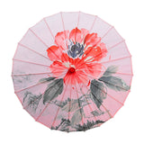 Maxbell Chinese Oiled Paper Umbrella Oriental Parasol for Photography Costumes Props Style E