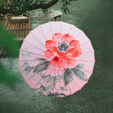 Maxbell Chinese Oiled Paper Umbrella Oriental Parasol for Photography Costumes Props Style E