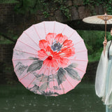 Maxbell Chinese Oiled Paper Umbrella Oriental Parasol for Photography Costumes Props Style E