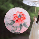 Maxbell Chinese Oiled Paper Umbrella Oriental Parasol for Photography Costumes Props Style E