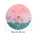 Maxbell Chinese Oiled Paper Umbrella Oriental Parasol for Photography Costumes Props Style F