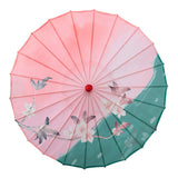 Maxbell Chinese Oiled Paper Umbrella Oriental Parasol for Photography Costumes Props Style F