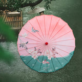 Maxbell Chinese Oiled Paper Umbrella Oriental Parasol for Photography Costumes Props Style F
