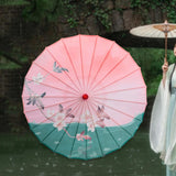 Maxbell Chinese Oiled Paper Umbrella Oriental Parasol for Photography Costumes Props Style F