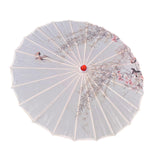 Maxbell Chinese Oiled Paper Umbrella Oriental Oil Paper Parasol for Costumes Wedding Pink