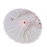 Maxbell Chinese Oiled Paper Umbrella Oriental Oil Paper Parasol for Costumes Wedding Pink