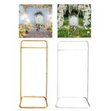 Maxbell Wedding Arch Backdrop Stand Wedding Venue Decor for Home Graduation Birthday Gold