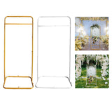 Maxbell Wedding Arch Backdrop Stand Wedding Venue Decor for Home Graduation Birthday Gold