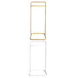 Maxbell Wedding Arch Backdrop Stand Wedding Venue Decor for Home Graduation Birthday Gold