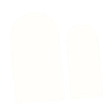 Maxbell 2 Pieces Arch Backdrop Covers Practical Fashion Round Top for Ceremony Decor White