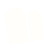 Maxbell 2 Pieces Arch Backdrop Covers Practical Fashion Round Top for Ceremony Decor White