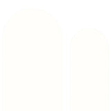 Maxbell 2 Pieces Arch Backdrop Covers Practical Fashion Round Top for Ceremony Decor White