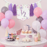 Maxbell Half Birthday High Chair Banner Creative for Theme Party Supplies Boys Girls Only Banner