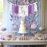 Maxbell Half Birthday High Chair Banner Creative for Theme Party Supplies Boys Girls Only Banner