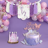 Maxbell Half Birthday High Chair Banner Creative for Theme Party Supplies Boys Girls Only Banner