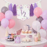 Maxbell Half Birthday High Chair Banner Creative for Theme Party Supplies Boys Girls With Hat