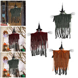 Maxbell Hanging Halloween Skeleton Decoration Flying for Porch Courtyard green