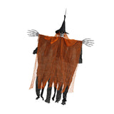 Maxbell Hanging Halloween Skeleton Decoration Flying for Porch Courtyard orange