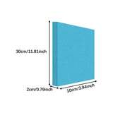 Maxbell 3Pcs Foam Slab Sheets DIY DIY Material for Carving Architecture Fairy Garden blue
