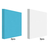 Maxbell 3Pcs Foam Slab Sheets DIY DIY Material for Carving Architecture Fairy Garden blue