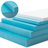 Maxbell 3Pcs Foam Slab Sheets DIY DIY Material for Carving Architecture Fairy Garden blue
