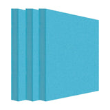 Maxbell 3Pcs Foam Slab Sheets DIY DIY Material for Carving Architecture Fairy Garden blue
