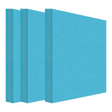 Maxbell 3Pcs Foam Slab Sheets DIY DIY Material for Carving Architecture Fairy Garden blue