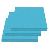 Maxbell 3Pcs Foam Slab Sheets DIY DIY Material for Carving Architecture Fairy Garden blue