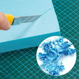 Maxbell 3Pcs Foam Slab Sheets DIY DIY Material for Carving Architecture Fairy Garden white