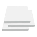 Maxbell 3Pcs Foam Slab Sheets DIY DIY Material for Carving Architecture Fairy Garden white