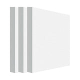 Maxbell 3Pcs Foam Slab Sheets DIY DIY Material for Carving Architecture Fairy Garden white