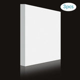 Maxbell 3Pcs Foam Slab Sheets DIY DIY Material for Carving Architecture Fairy Garden white