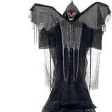 Maxbell Halloween Hanging Grim Reaper Decor Scary Flying for Outside Yard Home