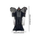 Maxbell Halloween Hanging Grim Reaper Decor Scary Flying for Outside Yard Home