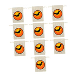 Maxbell 10x Halloween Trick or Treat Bags Drawstring Gift Bags Kids Trip Candy Pouch