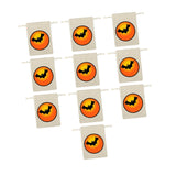 Maxbell 10x Halloween Trick or Treat Bags Drawstring Gift Bags Kids Trip Candy Pouch
