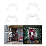 Maxbell Halloween Outdoor Decorations Giant Creepy Tricks Spooky for Home Party Lawn 30cm