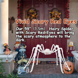 Maxbell Halloween Outdoor Decorations Giant Creepy Tricks Spooky for Home Party Lawn 50cm