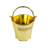 Maxbell 20Pcs Small Candy Buckets Party Supplies Birthday Decor Modern Snack Buckets Gold