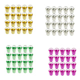 Maxbell 20Pcs Small Candy Buckets Party Supplies Birthday Decor Modern Snack Buckets Gold