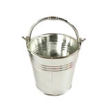 Maxbell 20Pcs Small Candy Buckets Party Supplies Birthday Decor Modern Snack Buckets Silvery
