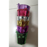 Maxbell 20Pcs Small Candy Buckets Party Supplies Birthday Decor Modern Snack Buckets Green