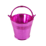 Maxbell 20Pcs Small Candy Buckets Party Supplies Birthday Decor Modern Snack Buckets Rose Red
