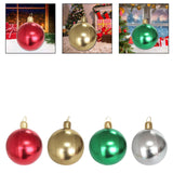 Maxbell Large Christmas Inflatable Ball Inflatable Balloon for Wedding Outside Patio Red