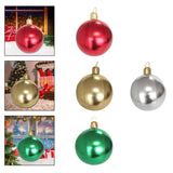 Maxbell Large Christmas Inflatable Ball Inflatable Balloon for Wedding Outside Patio Red