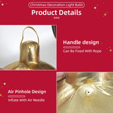 Maxbell Large Christmas Inflatable Ball Inflatable Balloon for Wedding Outside Patio Red