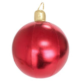 Maxbell Large Christmas Inflatable Ball Inflatable Balloon for Wedding Outside Patio Red